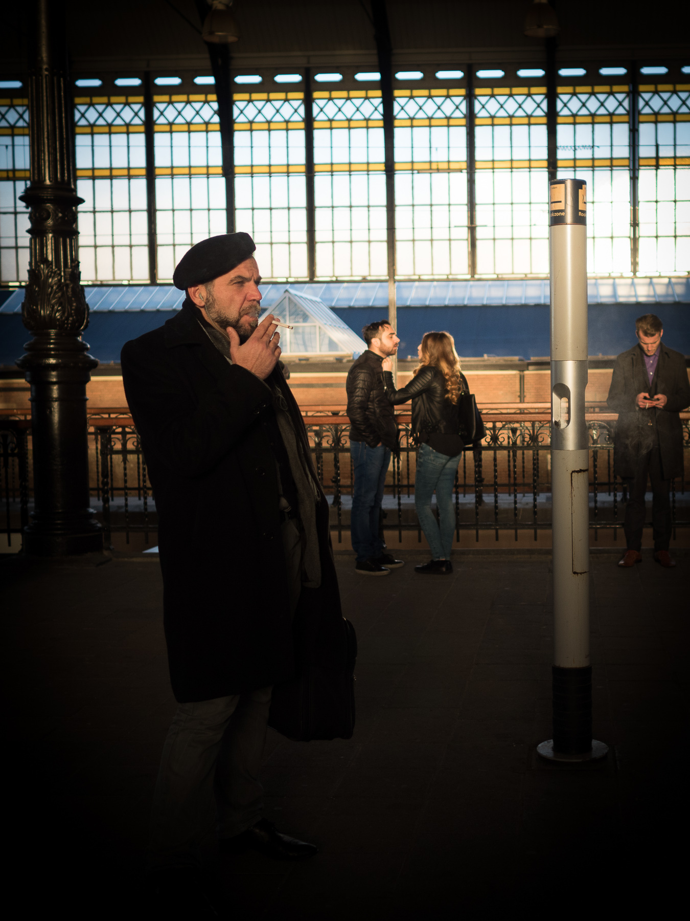 Commuter Smoking