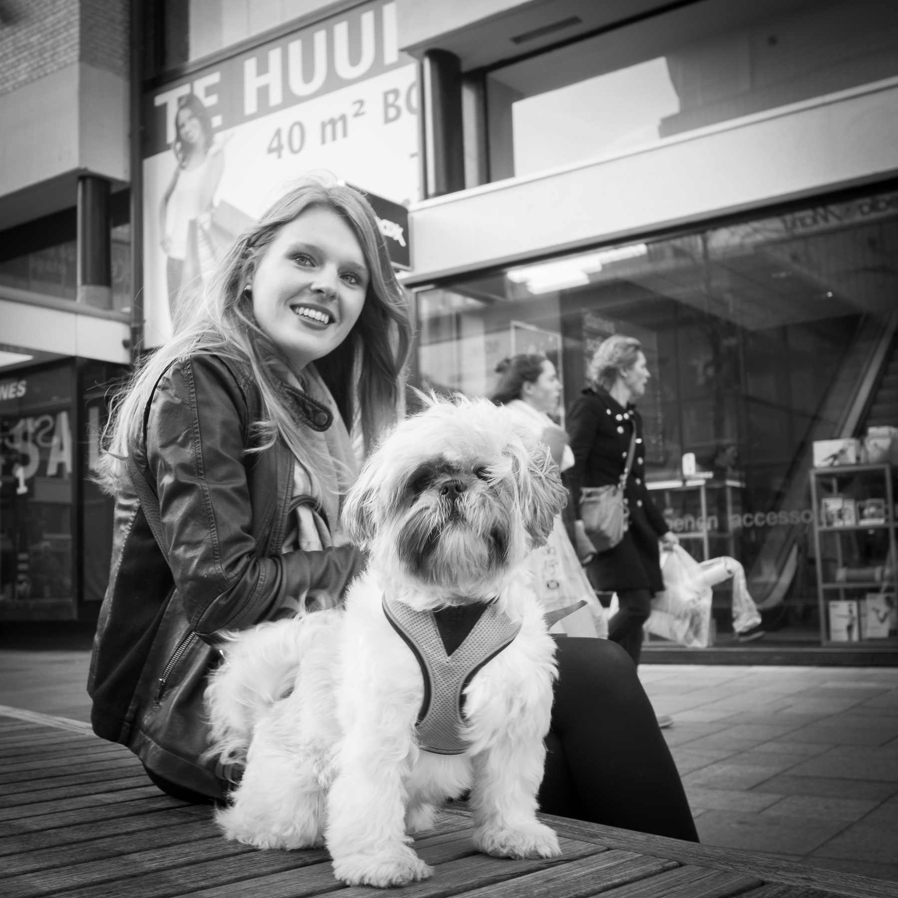 Woman with Dog