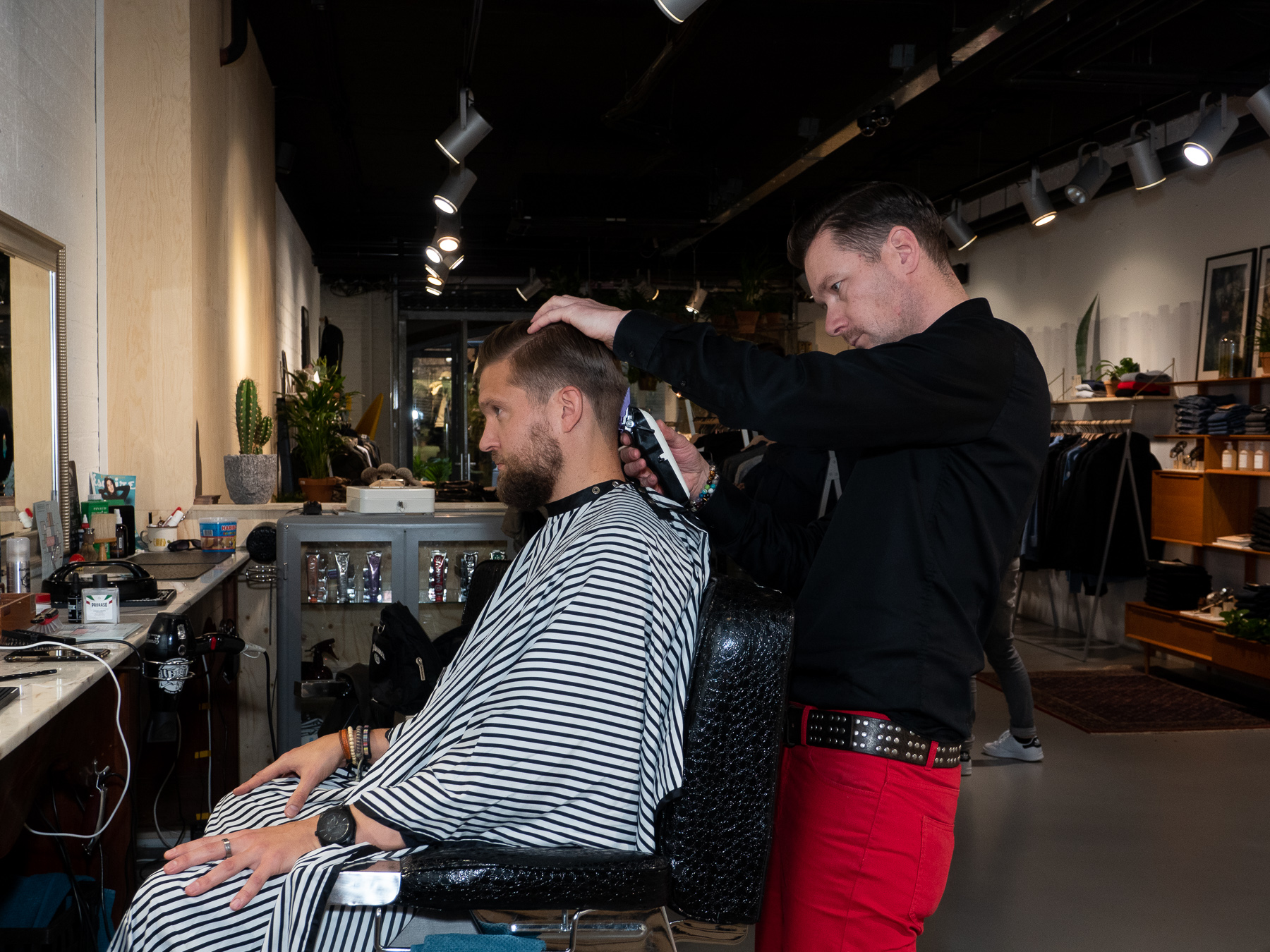 Barber at Ongestuukt