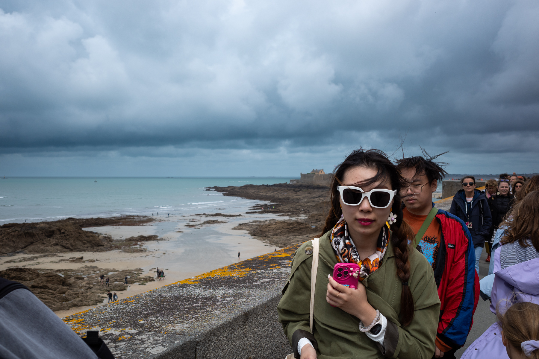 Woman with Funky Sunglasses